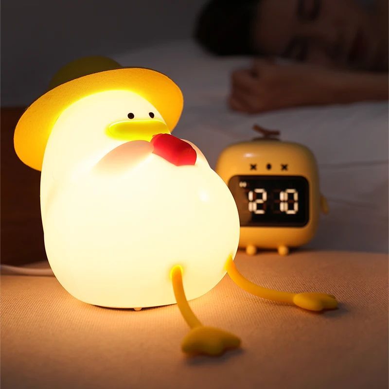 LED Night Light Rechargeable Duck Night Lamp - Luma Lights
