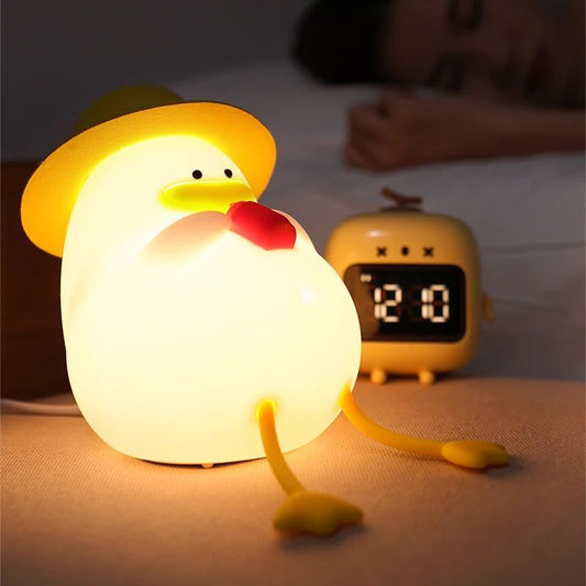 LED Night Light Rechargeable Duck Night Lamp - Luma Lights