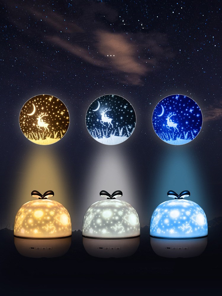 Xiaocao Projector Light Bluetooth Speaker Night Light - Luma Lights