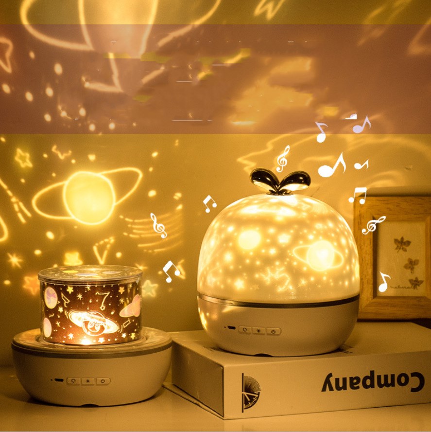 Xiaocao Projector Light Bluetooth Speaker Night Light - Luma Lights