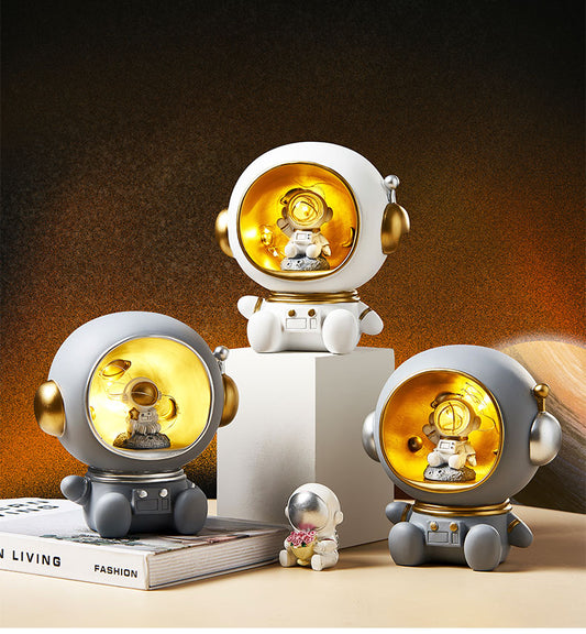 Astronaut Creative Night Light Piggy Bank - Luma Lights