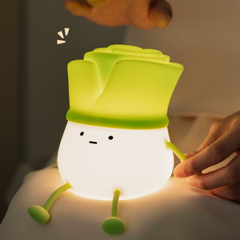 Green  Onion Night Light Decompression Desktop Decoration Home Decor - Luma Lights