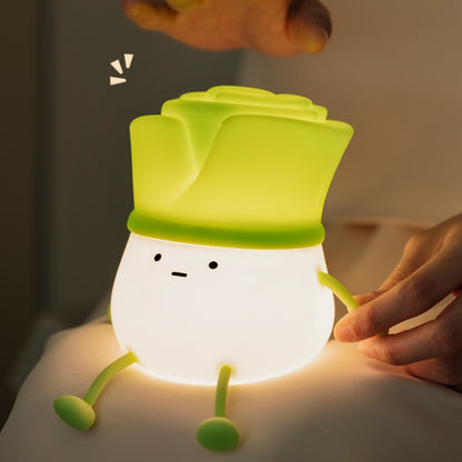 Green  Onion Night Light Decompression Desktop Decoration Home Decor - Luma Lights