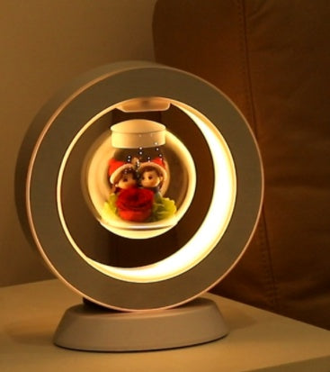 Valentines Day Gift Heart Floating Table LED Night Light - Luma Lights