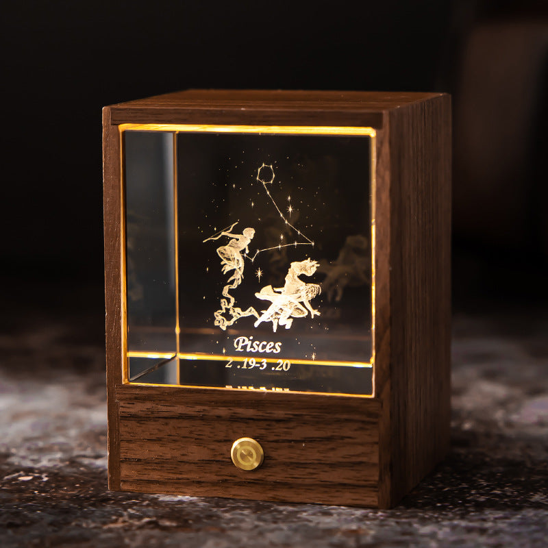 Crystal LED Table Lamp USB Power Decor - Luma Lights