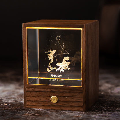 Crystal LED Table Lamp USB Power Decor - Luma Lights