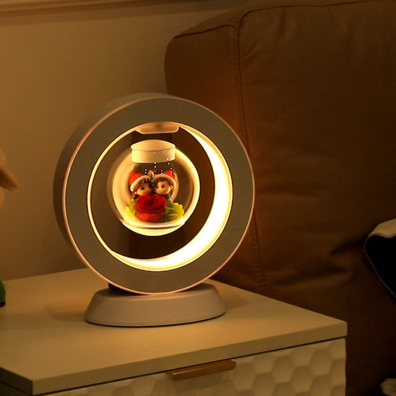 Valentines Day Gift Heart Floating Table LED Night Light - Luma Lights