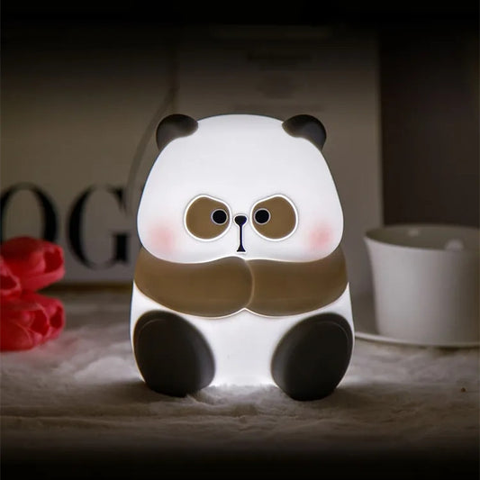 Creative Fashion Panda-shaped Lamp Silicone Night Light - Luma Lights