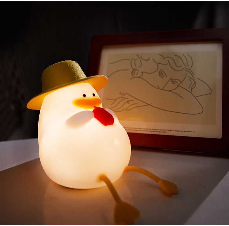 LED Night Light Rechargeable Duck Night Lamp - Luma Lights