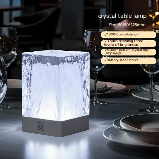 Crystal Lamp Atmosphere Simple Desktop Night Light - Luma Lights