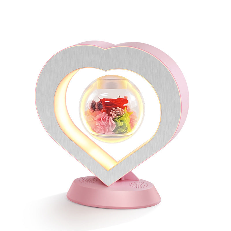 Valentines Day Gift Heart Floating Table LED Night Light - Luma Lights