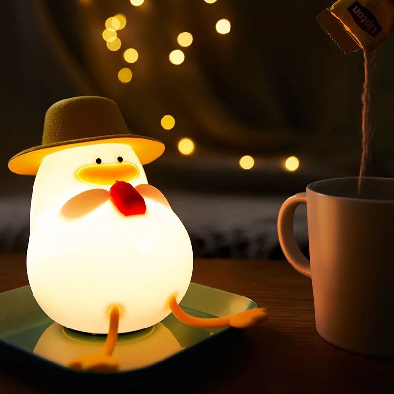 LED Night Light Rechargeable Duck Night Lamp - Luma Lights