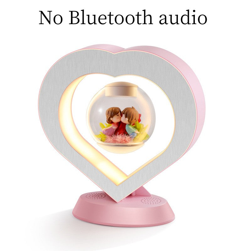 Valentines Day Gift Heart Floating Table LED Night Light - Luma Lights