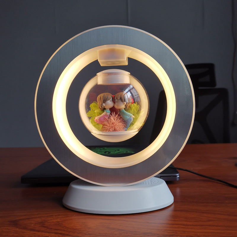 Valentines Day Gift Heart Floating Table LED Night Light - Luma Lights